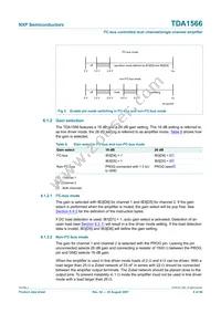 TDA1566TH/N1C Datasheet Page 8