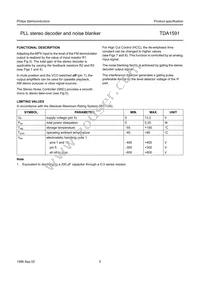 TDA1591T/V3 Datasheet Page 5