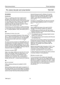 TDA1591T/V3 Datasheet Page 15