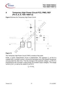 TDA16847-2 Datasheet Page 17