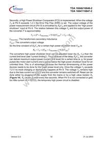 TDA16847-2 Datasheet Page 18