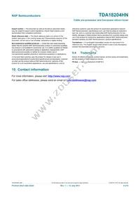 TDA18204HN/C1 Datasheet Page 6