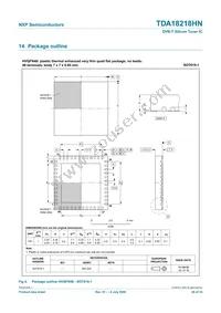 TDA18218HN/C1 Datasheet Page 20