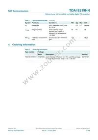 TDA18219HN/C1 Datasheet Page 2