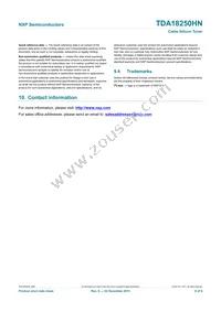 TDA18250HN/C1 Datasheet Page 6