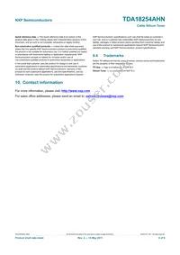 TDA18254AHN/C1 Datasheet Page 6
