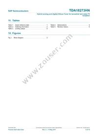 TDA18273HN/C1 Datasheet Page 9