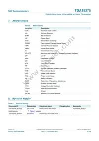 TDA18275HN/C1Y Datasheet Page 5