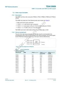 TDA19989AET/C189 Datasheet Page 8