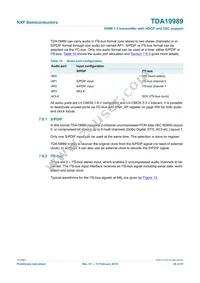 TDA19989AET/C189 Datasheet Page 20
