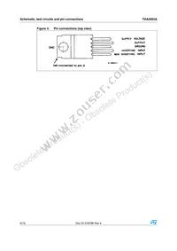 TDA2003AV Datasheet Page 6