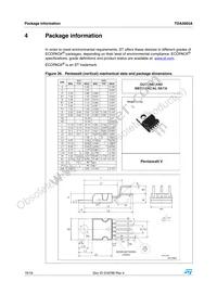 TDA2003AV Datasheet Page 16