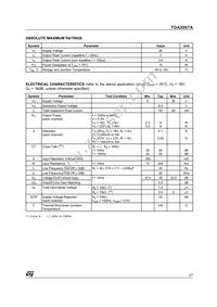 TDA2007A Datasheet Page 3