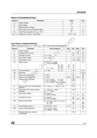 TDA2030AH Datasheet Page 3