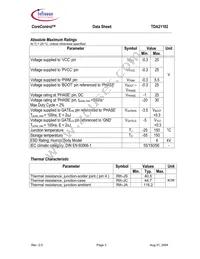 TDA21102 Datasheet Page 3