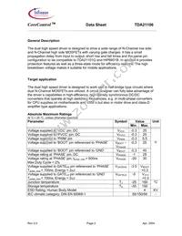 TDA21106 Datasheet Page 2