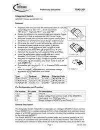 TDA21201P7 Datasheet Cover