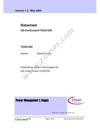 TDA21302 Datasheet Cover