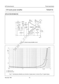 TDA2611A/N5 Datasheet Page 10