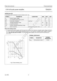 TDA2614/N1 Datasheet Page 5