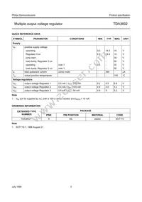 TDA3602/N3 Datasheet Page 3