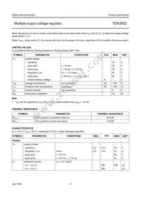TDA3602/N3 Datasheet Page 6