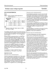 TDA3602/N3 Datasheet Page 13