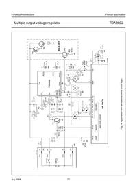 TDA3602/N3 Datasheet Page 22