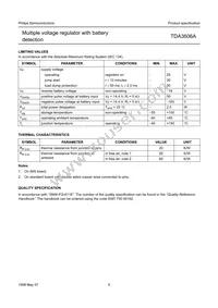 TDA3606AT/N1 Datasheet Page 5