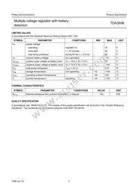 TDA3606T/N1 Datasheet Page 5