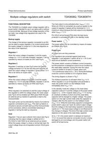 TDA3608TH/N3C Datasheet Page 6