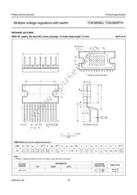 TDA3608TH/N3C Datasheet Page 16