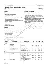 TDA3616T/N1 Datasheet Page 2