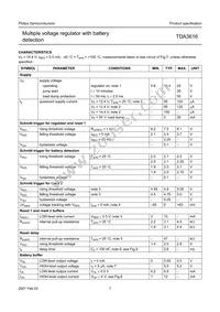 TDA3616T/N1 Datasheet Page 7