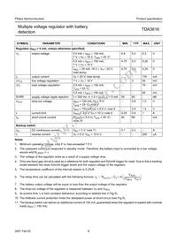 TDA3616T/N1 Datasheet Page 8