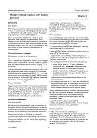 TDA3616T/N1 Datasheet Page 15