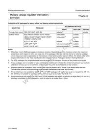 TDA3616T/N1 Datasheet Page 16