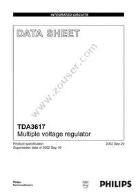 TDA3617J/N1C Datasheet Cover