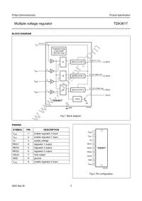 TDA3617J/N1C Datasheet Page 3
