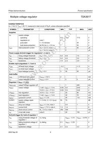 TDA3617J/N1C Datasheet Page 6
