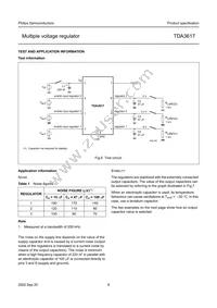 TDA3617J/N1C Datasheet Page 9