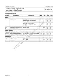 TDA3618AJR/N3C Datasheet Page 3