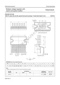 TDA3618AJR/N3C Datasheet Page 19