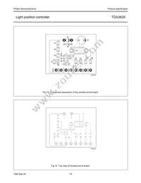 TDA3629/YWU Datasheet Page 19