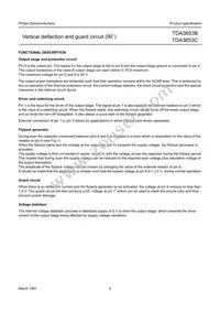 TDA3653B/N2 Datasheet Page 4