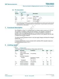 TDA3663/N1 Datasheet Page 4