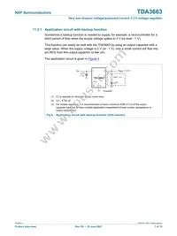 TDA3663/N1 Datasheet Page 7