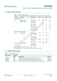 TDA3664AT/N1/N Datasheet Page 2