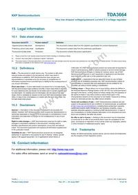 TDA3664AT/N1/N Datasheet Page 15