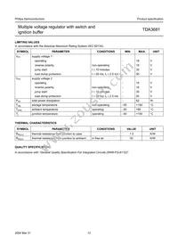 TDA3681J/N2C Datasheet Page 12